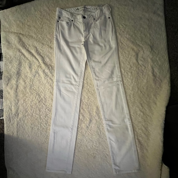 Eddie Bauer misses white jeans. Gently worn, size 4T. 34” inseam. - Picture 5 of 5